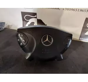Подушка безопасности водительская (в руль)  Mercedes Мерседес W211 2002-2009 A1648601705